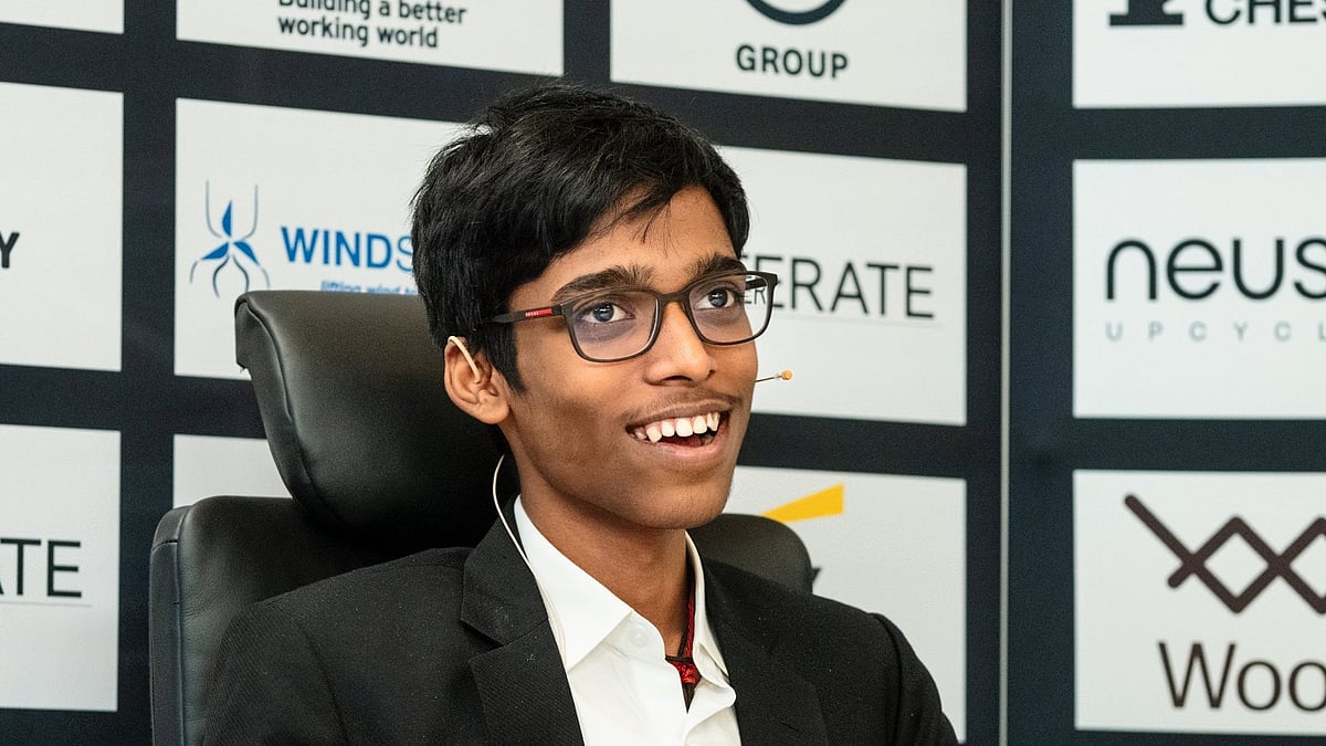 Indian chess player Rameshbabu Praggnanandhaa. - Photo: X | Chess.com